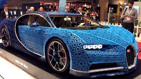Mondial 2018 : l’autre Bugatti Chiron du salon… est en Lego 