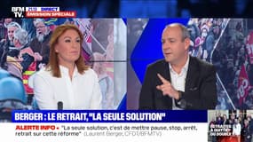 Laurent Berger sur les propos d'Emmanuel Macron: "C'est un mensonge"