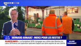 Don de Bernard Arnault aux Restos du cœur: "J'espère que ces grands donateurs contribueront à hauteur de leur patrimoine au devoir de solidarité" souligne Fabien Roussel (PCF)
