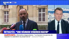 Retraites: "une réunion vendredi matin" - 07/01