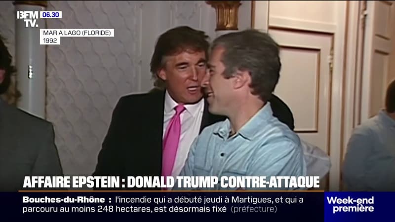 Affaire Epstein: le Wall Street Journal révèle un message de Donald Trump à Jeffrey Epstein, le président américain attaque le journal