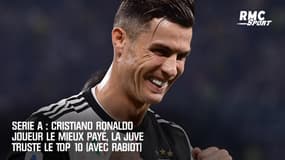 Serie A : Cristiano Ronaldo joueur le mieux payé, la Juve truste le Top 10 (avec Rabiot)