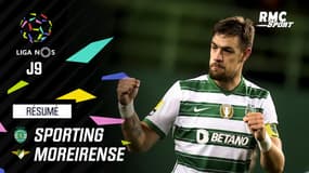 Résumé : Sporting 1-0 Moreirense  - Liga portugaise (J9)