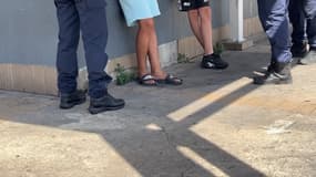 Un contrôle de police dans le quartier de Pissevin à Nîmes