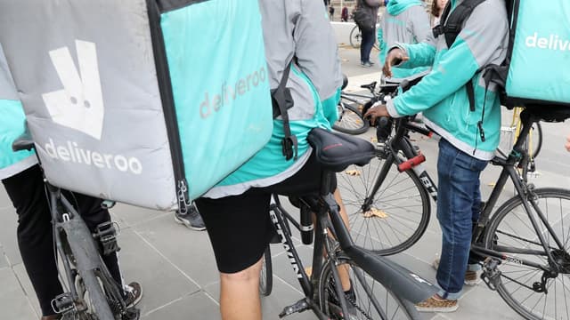 Deliveroo a débarqué en France il y a deux ans et affirme y compter près de 7.500 livreurs partenaires.