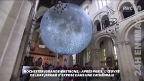 Avez vous déjà vu la lune coincée dans une cathédrale?