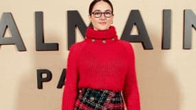 Shailene Woodley au défilé Balmain à Paris en février 2020