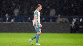 Kevin De Bruyne lors du choc PSG-Manchester City (4-2, Ligue des champions), le 22 janvier 2025