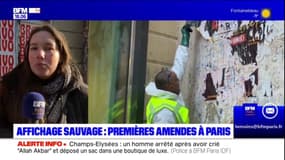 Affichage sauvage: premières amendes à Paris