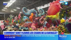 Carnaval de Nice: comment les chars de la bataille de fleurs sont-ils fleuris?