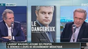 "Le dangereux": le portrait de Laurent Wauquiez "vu de l'intérieur" par Philippe Langenieux-Villard sur RMC