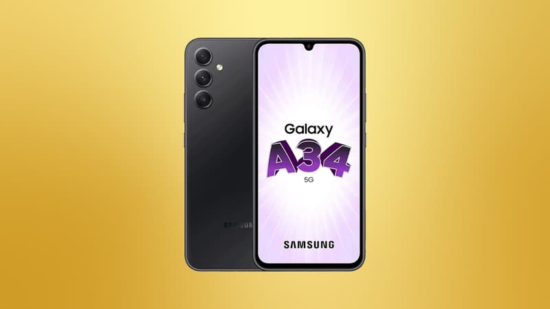 Connaissez-vous le nouveau smartphone Samsung Galaxy A34 ? Il profite d'une offre folle
