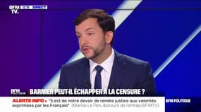 Jean-Philippe Tanguy: "Nous ne participerons pas à un gouvernement de monsieur Barnier" 