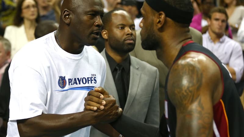 Michael Jordan et LeBron James