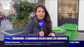 Dans le 14ème arrondissement de Paris, rue Daguerre, les poubelles ont été ramassées par une entreprise privée