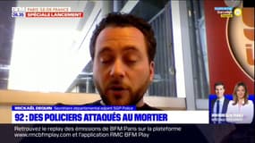 Hauts-de-Seine: deux policiers blessés par des tirs de mortier