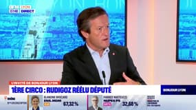 Législatives: Thomas Rudigoz (Ensemble) réagit à sa réélection dans le Rhône