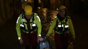 Des pompiers à Ornans