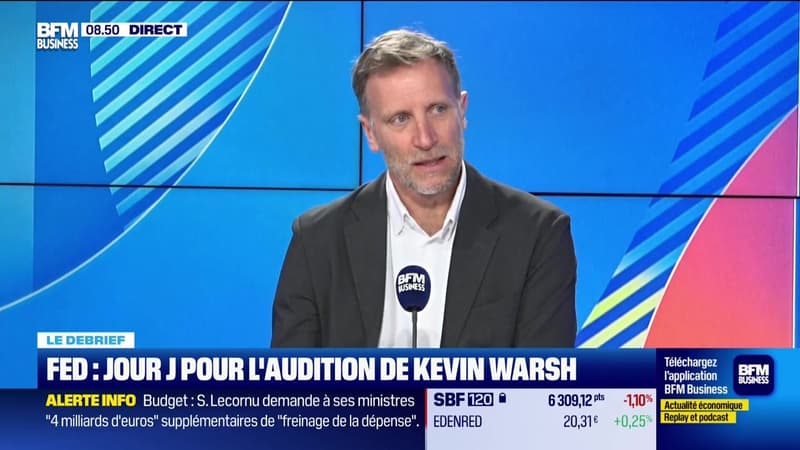 Le débrief de l'actu : Fed, jour J pour l'audition de Kevin Warsh - 21/04