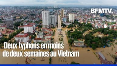 Vietnam: des crues record font au moins huit morts et cinq portés disparus