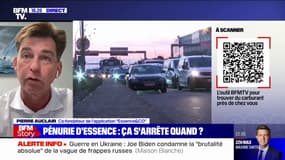 Carburant: "On recense 2 227 stations-services en rupture totale", affirme Pierre Auclair, co-fondateur de l'application Essence&Co
