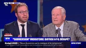 Face à Duhamel: Antoine Armand - "Submersion" migratoire, Bayrou a-t-il dérapé ? - 28/01 
