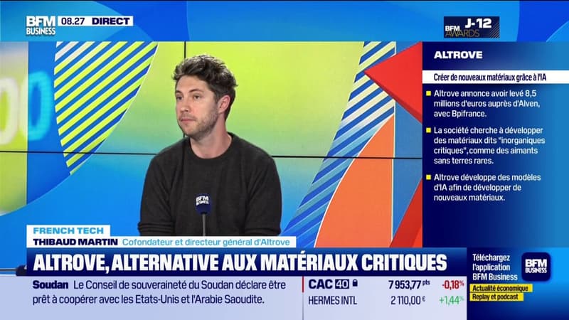 Altrove mêle IA et science des matériaux