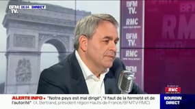 Xavier Bertrand face à Jean-Jacques Bourdin sur RMC et BFMVT