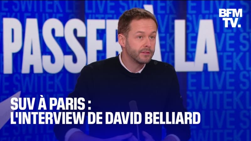 SUV à Paris: l'interview en intégralité de David Belliard, adjoint aux Transports à la mairie de Paris