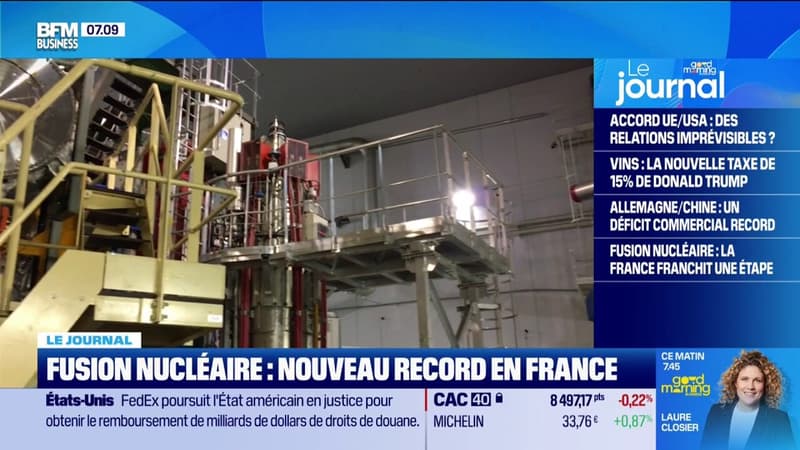 Un nouveau record pour la fusion nucléaire française: les scientifiques du CEA ont réussi à maintenir un plasma pendant 22 minute