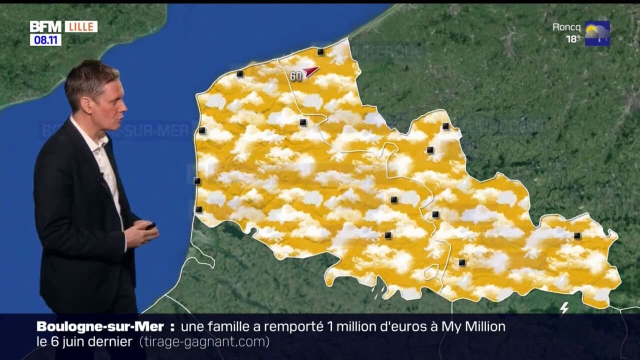 Météo Nord-Pas-de-Calais: de nombreux nuages dans le ciel ce samedi, 23 ...