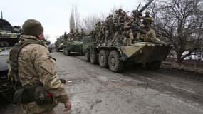 Des soldats russes en Ukraine - Image d'illustration 