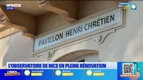 L'observatoire de Nice est en pleine rénovation