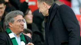 Bernard Caïazzo et Jean-Michel Aulas