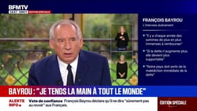 Dette: "Je tends la main à tout le monde", déclare François Bayrou face aux discours des oppositions