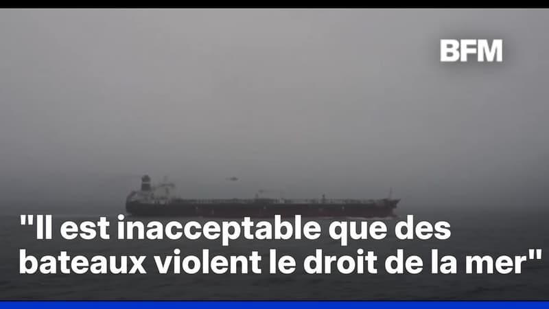 Un pétrolier en provenance de Russie arraisonné par la Marine française