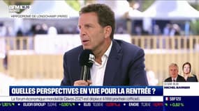 Geoffroy Roux de Bézieux, Président du Medef, était l'invité du Grand journal de l'Eco d'Hedwige Chevrillon