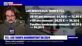 Métropole de Lyon: les tarifs TCL vont augmenter en 2024