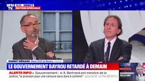 Gouvernement Bayrou: "C'est peut-être vers le RN qu'il faut aller", affirme Robert Ménard