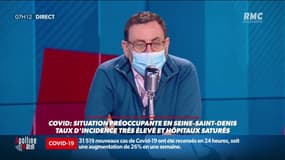Mathias Wargon, chef des urgences de l’hôpital Delafontaine à Saint-Denis: "Cela aurait été mieux de confiner ou avoir un confinement plus dur: je suis inquiet"