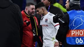 Houssemn Aouar a tenté de calmer les choses avec les supporters
