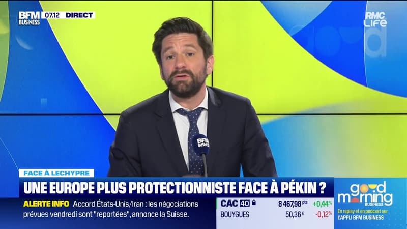 Emmanuel Lechypre face à Raphaël Legendre : Une Europe plus protectionniste face à Pékin ? - 19/06