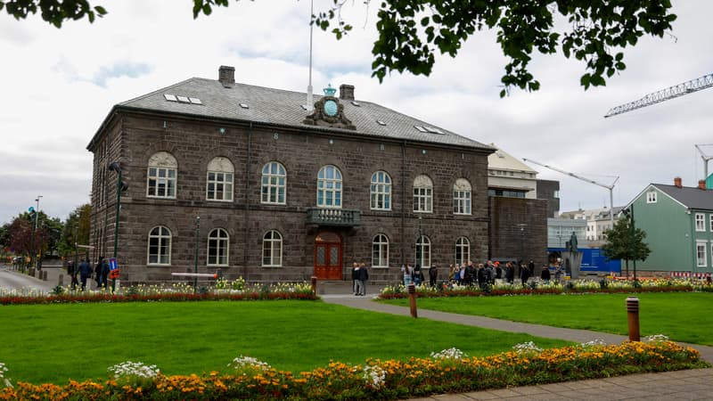 Le Parlement islandais, situé à Reykjavik