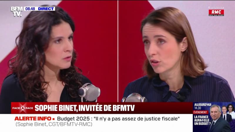 Concertations sur les retraites: La CGT va utiliser cette brèche pour exiger l'abrogation de cette réforme, indique Sophie Binet