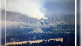 Un incendie s'est déclaré sur la commune de Tarascon (Bouches-du-Rhône) ce vendredi 4 août. 