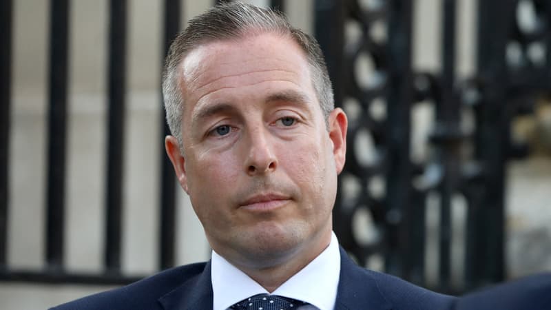 Paul Givan en juin 2021 à Dublin