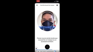 L'application permet de vérifier le port du masque