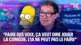 La voix française de Homer Simpson inquiète de l'IA ?