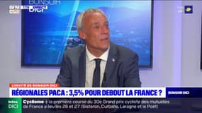 Régionales en Paca: le candidat Debout la France estime qu'il existe un "espace" entre LR et le RN