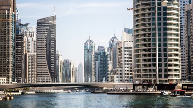 Vue de Dubaï